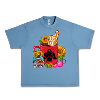 Pebble Blue Western Football Coffee cup Urban Heavy Tee - FaDigitalArtStudio