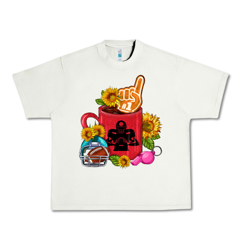 Western Football Coffee Cup Urban Heavy Tee by FaDigitalArtStudio | Teevron