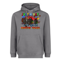Storm just a boy who loves monster trucks Heavyweight Hoodie - JahusDesignShop