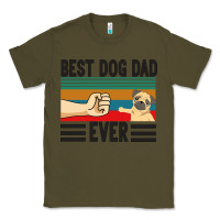 Army Green Best Dog Dad Ever Classic Tee - Bettercallsaul