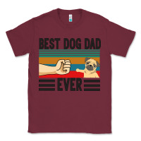 Burgundy Best Dog Dad Ever Classic Tee - Bettercallsaul
