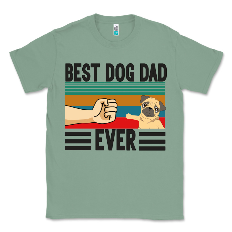 Best Dog Dad Ever Classic Tee by Bettercallsaul | Teevron