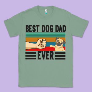 Best Dog Dad Ever Classic Tee Designed By Bettercallsaul