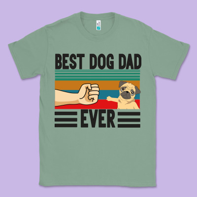 Best Dog Dad Ever Classic Tee Designed By Bettercallsaul
