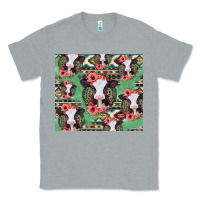 Heather Grey baby cow floral aztec tumbler Classic Tee - Jasminsmagicworld