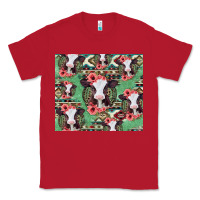 Red baby cow floral aztec tumbler Classic Tee - Jasminsmagicworld
