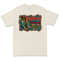 Bone howdy christmas boots Premium Tee - RanaPortraitStore