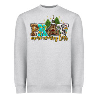 Pray More Worry Less With Church Heavyweight Sweatshirt | Teevron