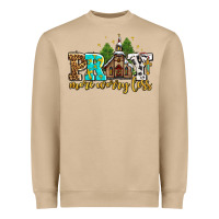 Mushroom pray more worry less with church Heavyweight Sweatshirt - AdoDesignShop