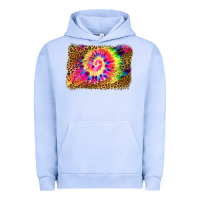 Pigment Grape Ice leopard, tie die backgraund Urban Hoodie - JahusDesignShop