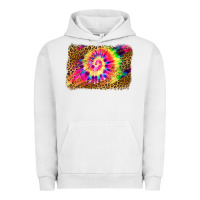 Pigment Lunar Rock leopard, tie die backgraund Urban Hoodie - JahusDesignShop