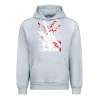 Heather Grey #metroid Urban Hoodie - linhVisuals