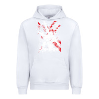 White #metroid Urban Hoodie - linhVisuals