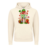 Vintage Artic santa s helper Vintage Hoodie - FaDigitalArtStudio