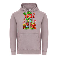 Vintage Zinc santa s helper Vintage Hoodie - FaDigitalArtStudio