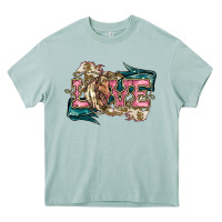 Arona Love Horse Heavy Core Tee - HowdyJamesFarm