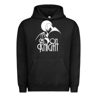 Pigment Black moon knight pop culture geekdom Urban Hoodie - linhVisuals