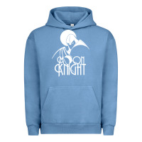 Pigment Pebble Blue moon knight pop culture geekdom Urban Hoodie - linhVisuals