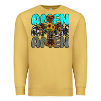 Antique Gold amen Premium Sweatshirt - JahusDesignShop