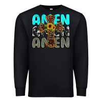 Black amen Premium Sweatshirt - JahusDesignShop