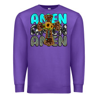 Purple amen Premium Sweatshirt - JahusDesignShop