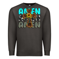 Smoke amen Premium Sweatshirt - JahusDesignShop