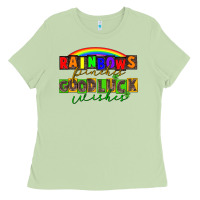 Matcha Rainbows pinches good luck wisher St. Patrick's Ladies Tee - CowGirlArtShop