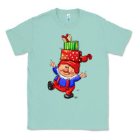 Seafoam cute christmas gnome Classic Tee - CowGirlArtShop
