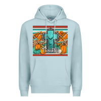 Blue Mist fall thankfull cross Premium Hoodie - Jasminsmagicworld