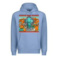 Colony Blue fall thankfull cross Premium Hoodie - Jasminsmagicworld