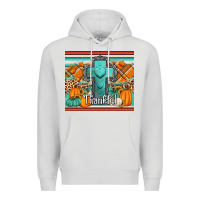 Dove Grey fall thankfull cross Premium Hoodie - Jasminsmagicworld