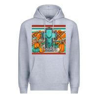 Heather Grey fall thankfull cross Premium Hoodie - Jasminsmagicworld