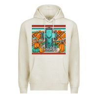 Oatmeal Heather fall thankfull cross Premium Hoodie - Jasminsmagicworld