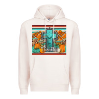 Pale Pink fall thankfull cross Premium Hoodie - Jasminsmagicworld