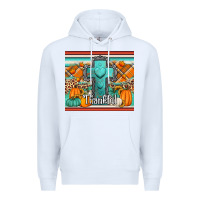 White fall thankfull cross Premium Hoodie - Jasminsmagicworld