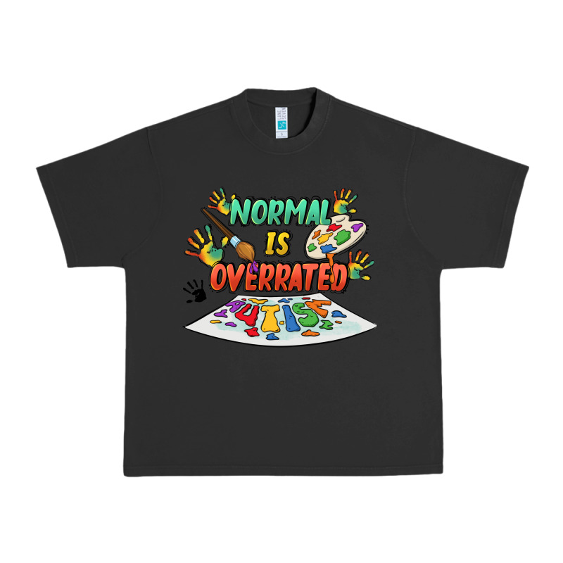Normal Is Overrated Urban Heavy Tee by FaDigitalArtStudio | Teevron