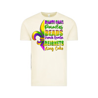Vintage Arctic mardi gras parades beads Vintage Tee - FaDigitalArtStudio