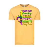 Vintage Mustard mardi gras parades beads Vintage Tee - FaDigitalArtStudio