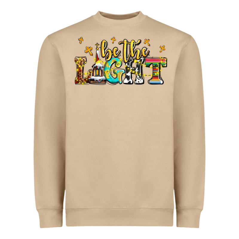 Be The Light Heavyweight Sweatshirt by AdoDesignShop | Teevron