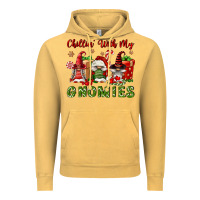 Vintage Mustard Chillin' With My Gnomies Vintage Hoodie - FaDigitalArtStudio