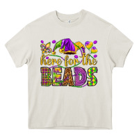 Cream Here for the beads Heavy Core Tee - HowdyJamesFarm