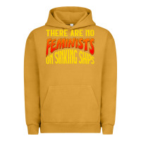 Pigment Peanut Butter anti feminist there are no feminists Urban Hoodie - linhVisuals