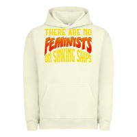 Pigment Pistachio anti feminist there are no feminists Urban Hoodie - linhVisuals