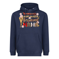 Navy somebody's loud mouth baseball Heavyweight Hoodie - JahusDesignShop