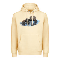 Pina Colada california sea otter Premium Hoodie - LillyAllenDesigns