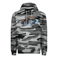 Slate Camo california sea otter Premium Hoodie - LillyAllenDesigns