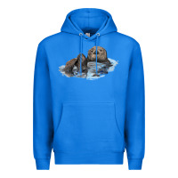 True Royal california sea otter Premium Hoodie - LillyAllenDesigns