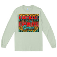 Matcha baseball is my favorite season tumbler Long Sleeve Tee - BundleAndBundleShop