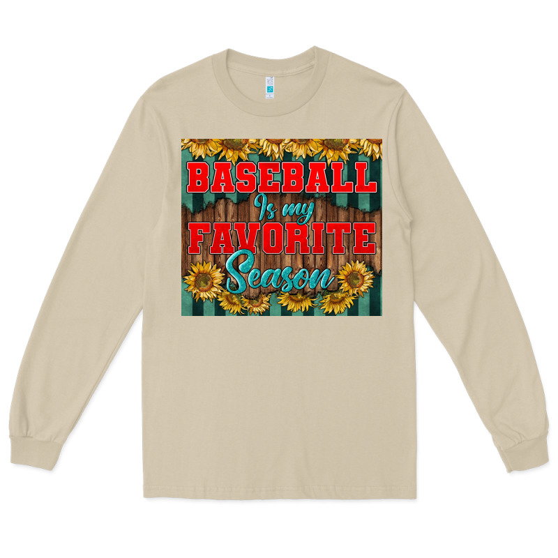 Baseball Is My Favorite Season Tumbler Long Sleeve Tee by BundleAndBundleShop | Teevron