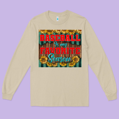 Baseball Is My Favorite Season Tumbler Long Sleeve Tee Designed By Bundleandbundleshop